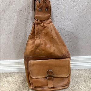 Genuine Leather Crossbody / Backpack